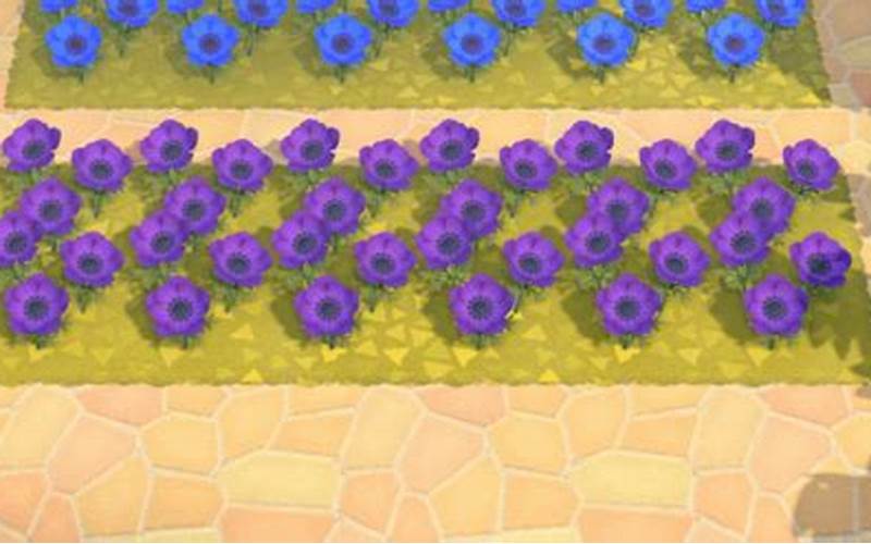 Purple Windflower Animal Crossing
