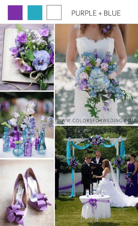 Enchanting Elegance: A Dreamy Purple and Blue Wedding that will take Your Breath Away