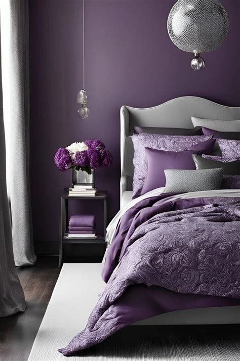 Purple Bedside Oasis
