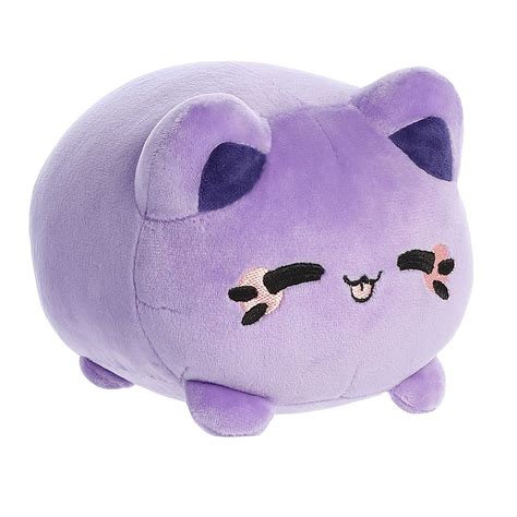 Discover the Adorable Purple Cat Stuffed Animal - A Must-Have Addition to Your Plush Toy Collection!