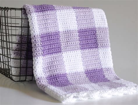 Purple Crochet Blanket