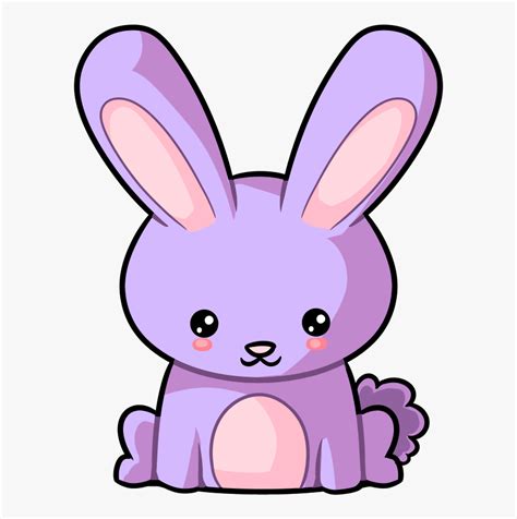Purple Easter Bunny