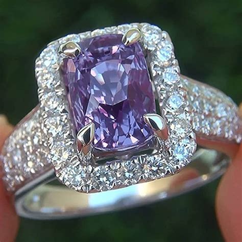 Purple Engagement Ring Price Guide