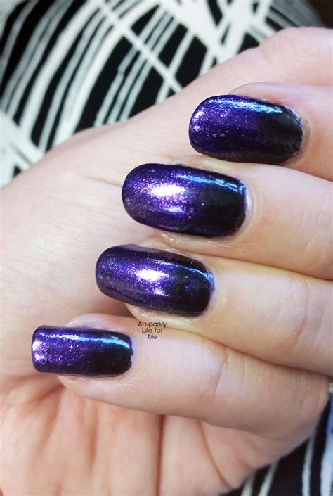 Purple Gradient Nails