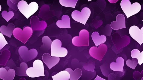 Purple Heart Background
