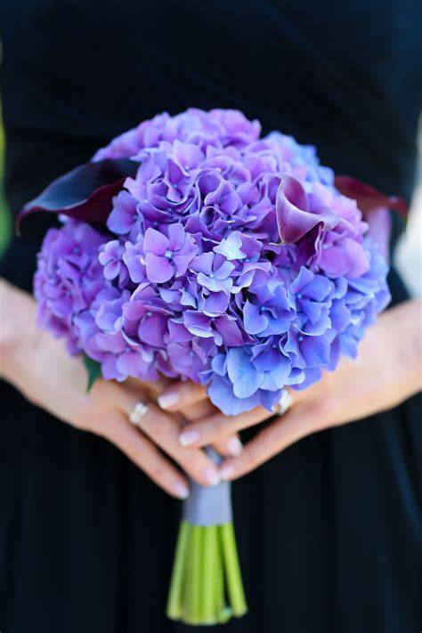 Purple Hydrangea Bouquets