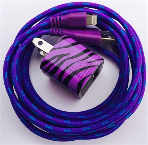 Purple Iphone Charger