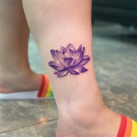 Purple Lotus Tattoo