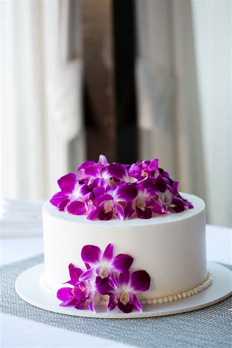 Purple Orchid Cake