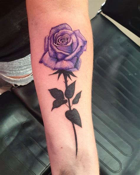 Purple Rose Tattoo Meaning