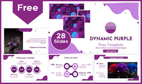Purple Templates For Powerpoint