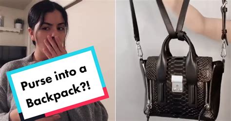 Purse Into Backpack Tiktok: The Latest Trend In Fashion