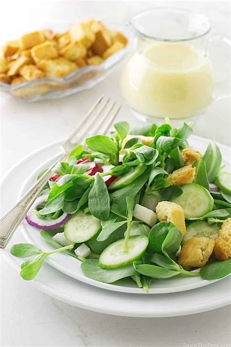 Purslane salad