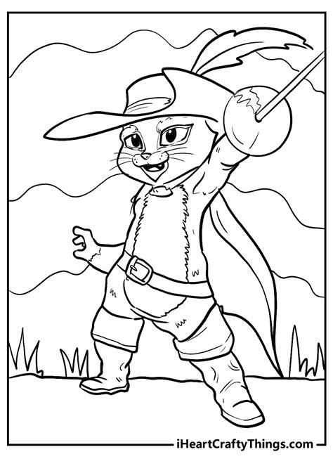 Pus In Boots Coloring Pages