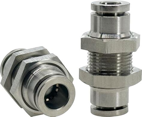 Push To Connect Bulkhead Fittings