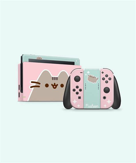 Transform Your Nintendo Switch into a Whimsical Paradise with Pusheen Skin!
