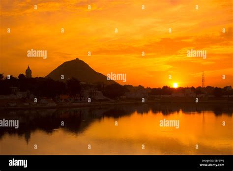 Pushkar Sunset Rajasthan