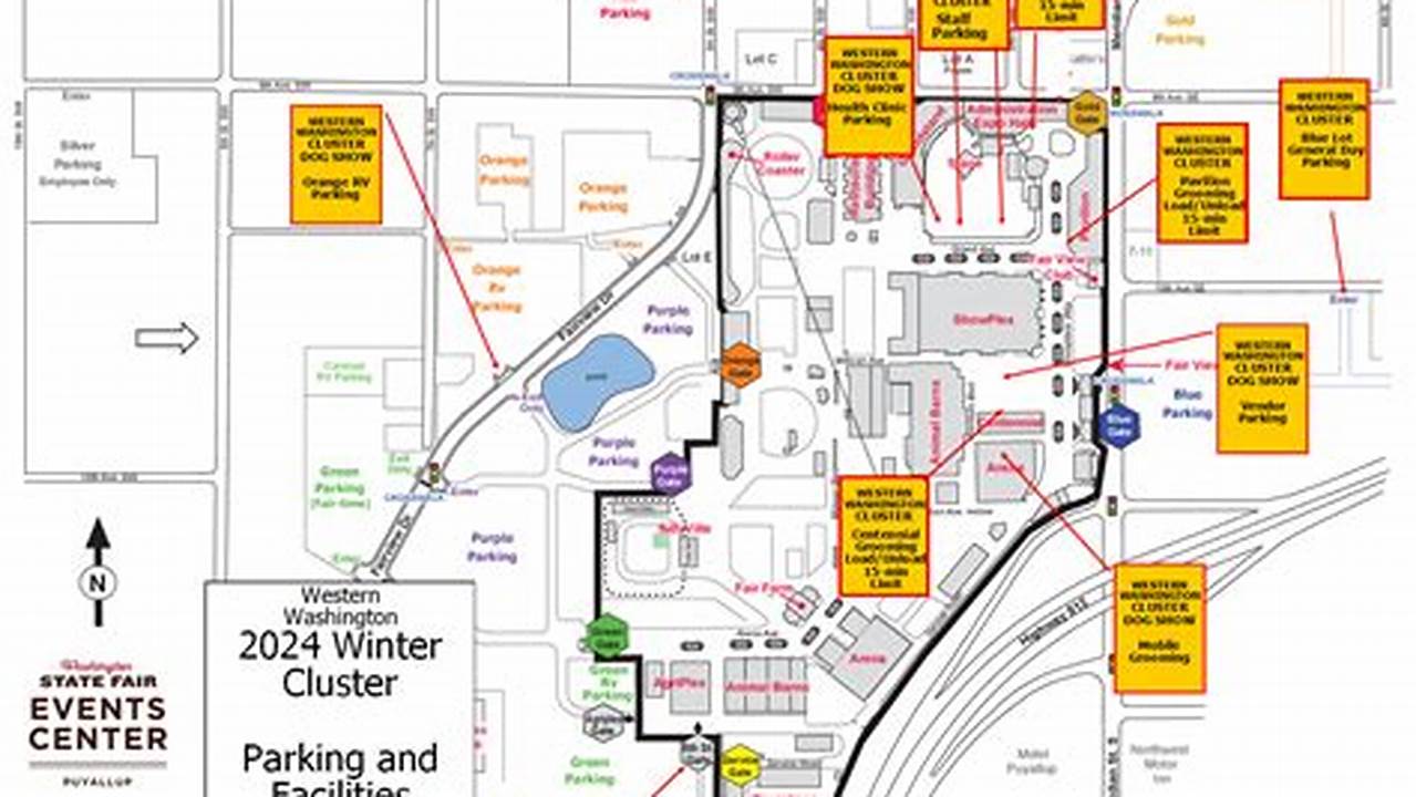 Puyallup Spring Fair 2024 Map