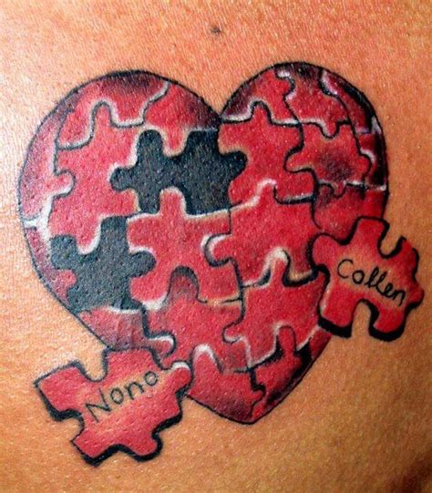 Puzzle Piece Tattoos Designs, Ideas and Meaning Tattoos