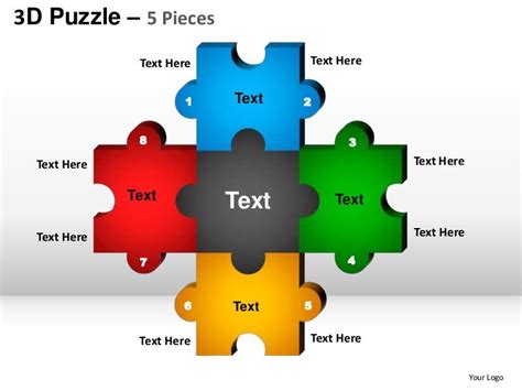 Puzzle Pieces Template Powerpoint Free