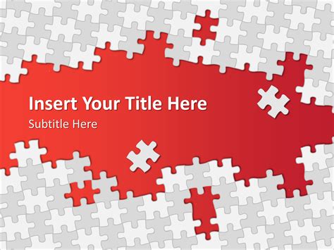 Puzzle Ppt Template