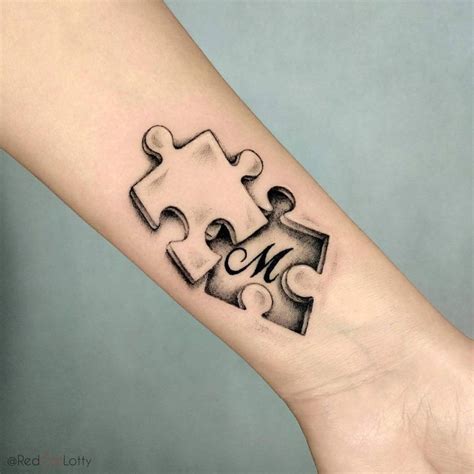 Puzzle Piece Tattoos Designs, Ideas and Meaning Tattoos