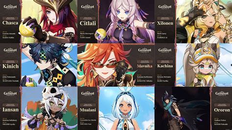 Pyro Archon Mavuika Voice Actor