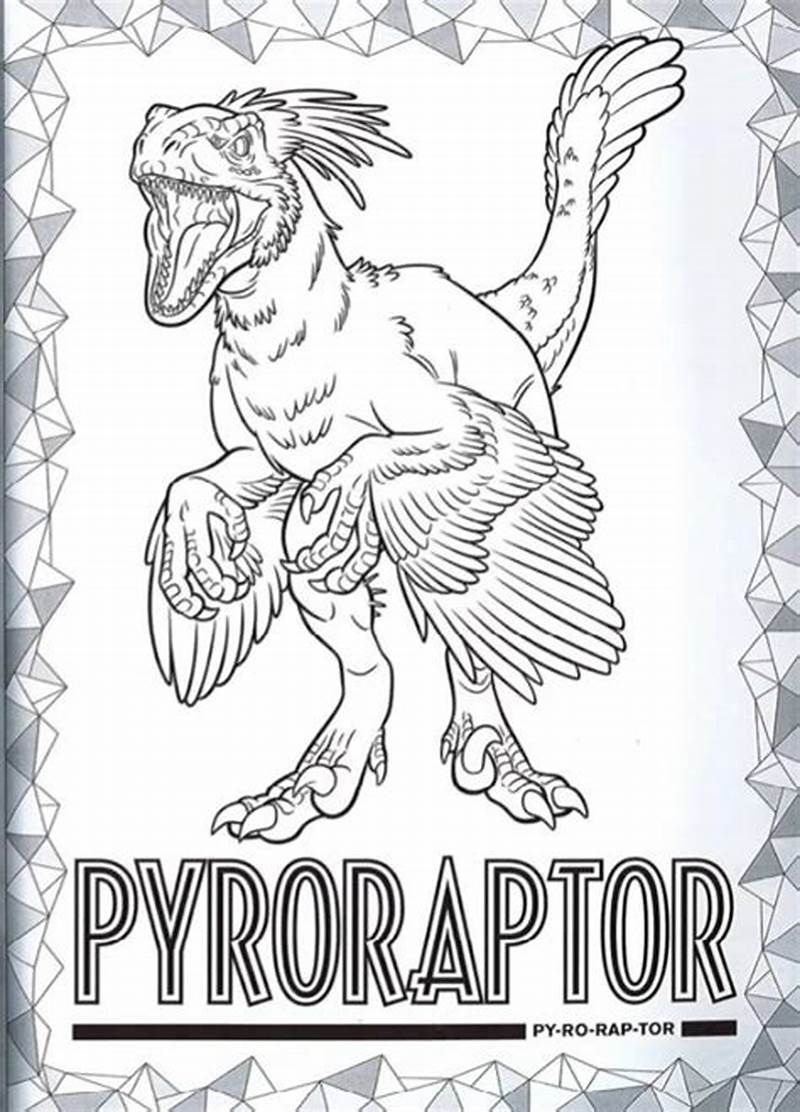 Pyroraptor Coloring Pages