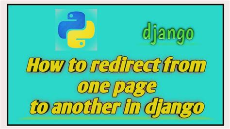 th?q=Python + Django Page Redirect - Effortlessly Redirect Web Pages with Python and Django