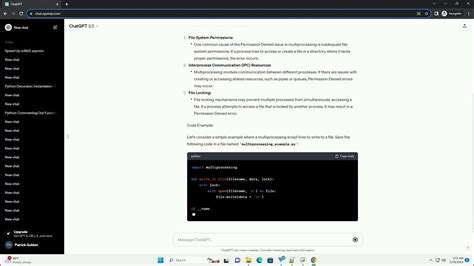 th?q=Python%20Multiprocessing%3A%20Permission%20Denied - Python Multiprocessing: Permission Denied Troubleshooting Guide