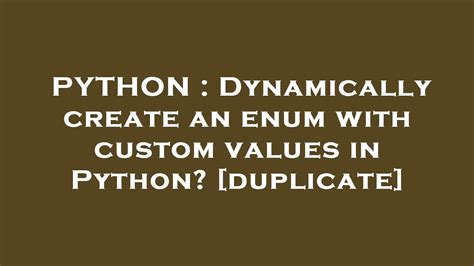 th?q=Python%3A%20Dynamically%20Create%20Function%20At%20Runtime - Python Tips: Learn How to Dynamically Create Functions at Runtime with Python