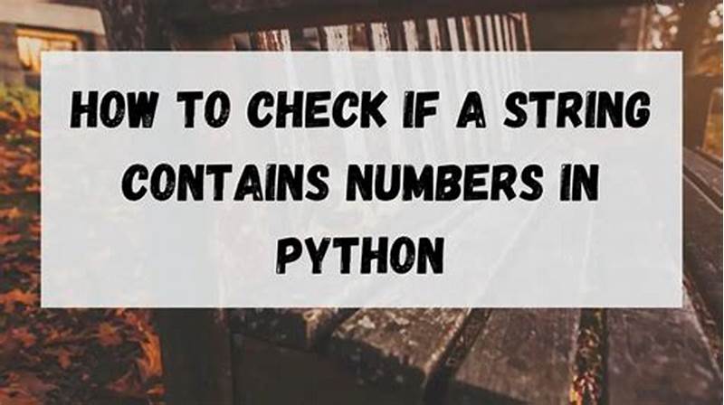 Python Check If Pattern In String