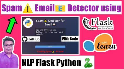 PythonとFlaskを使ったLINEスパム検知BOTの構成図
