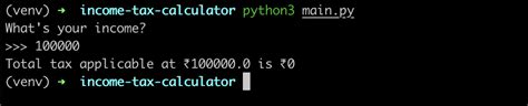 Calculate Your Income Tax Easily with Python Income Tax Calculator - Simplify Your Tax Filing!