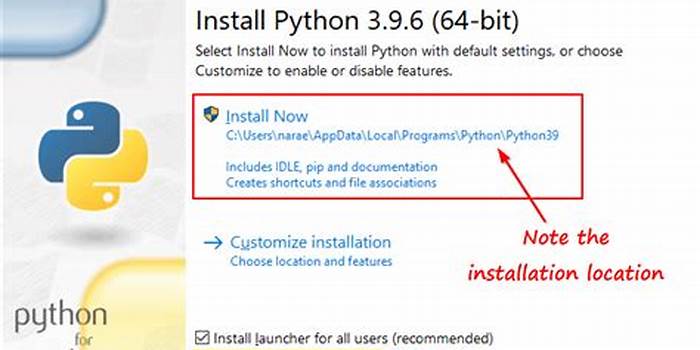 Python Installation version