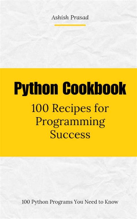 Python Programming Recipes