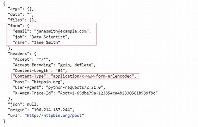 Python Requests Form Data