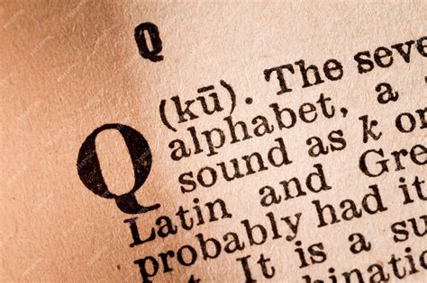 Q In Latin