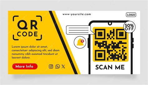 QR Code Banner