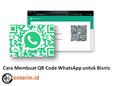 Ilustrasi QR Code WhatsApp untuk keperluan bisnis