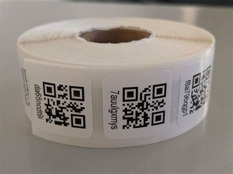 Labelling QR code in business settings