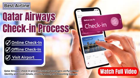 Streamline Your Travel Experience with Qatar Airways' Hassle-Free Web Check-In