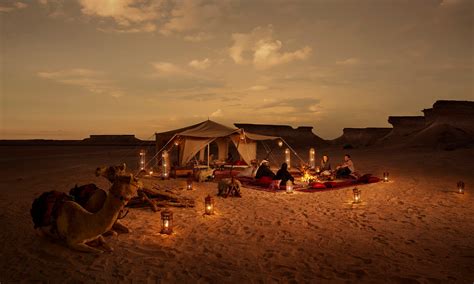 Qatar desert camp