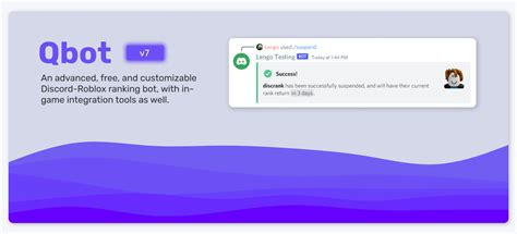 Qbot: A free and open source Discord - Roblox ranking bot 
