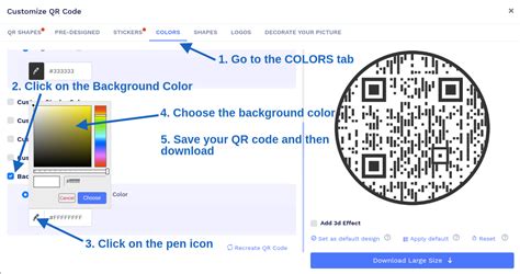 Qr Code Background Color
