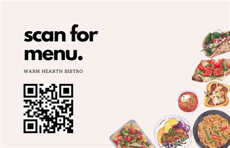 Qr Code Menu Template
