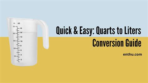Qt Liter Converter