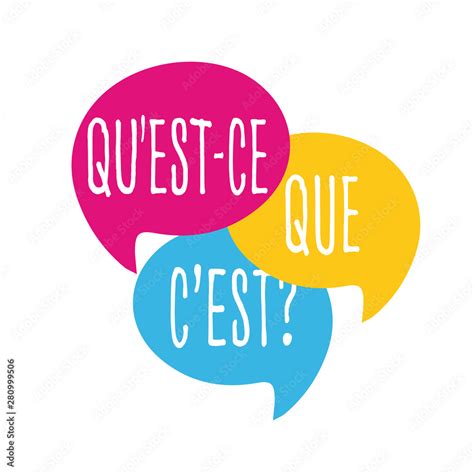 Qu Est Ce Que C Est Translation