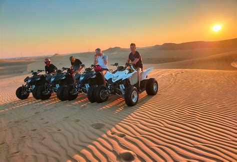 Quad Biking In Desert