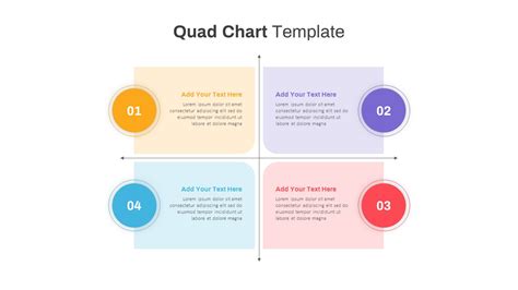 Quad Chart Template Powerpoint